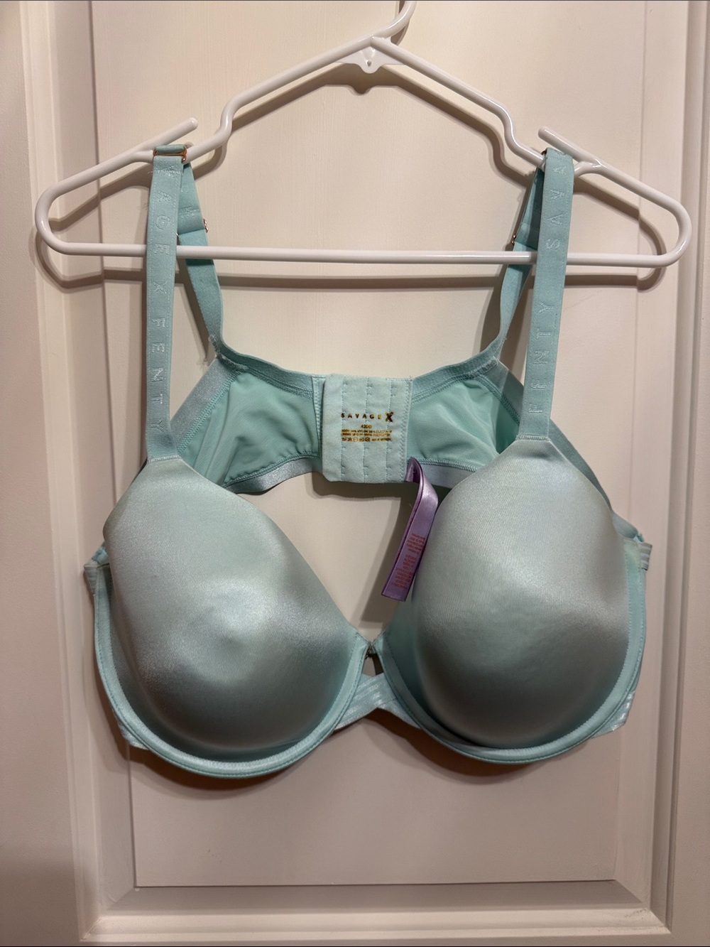 Savage X Fenty Mint Green Smooth T-Shirt Bra